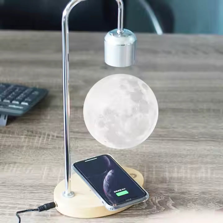 Magnetic Levitating Moon Lamp